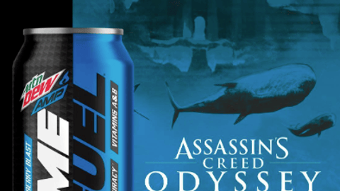 Mountain Dew 'Assassin's Creed' Walmart Facebook Update
